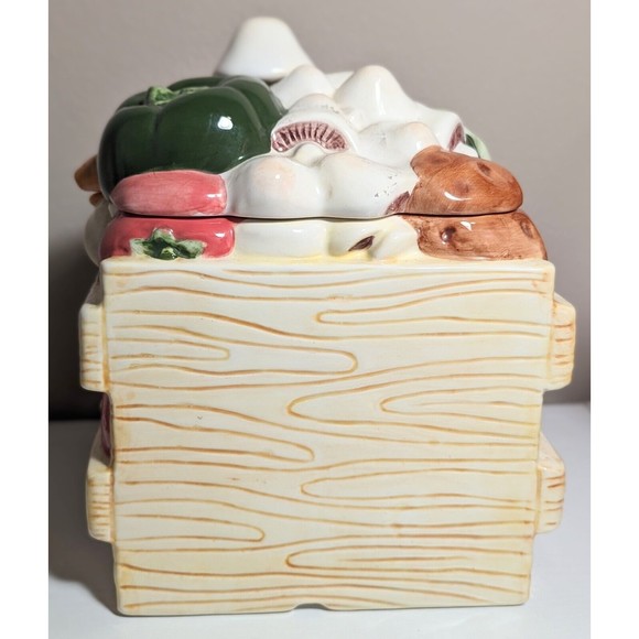 Treasure Craft Cookie Jar Vegetable Crate - Picture 5 of 9
